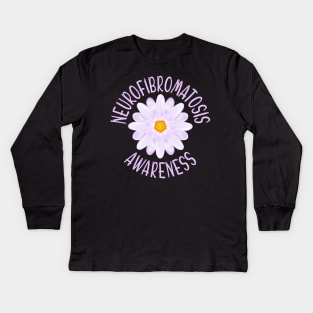 Neurofibromatosis Awareness Kids Long Sleeve T-Shirt